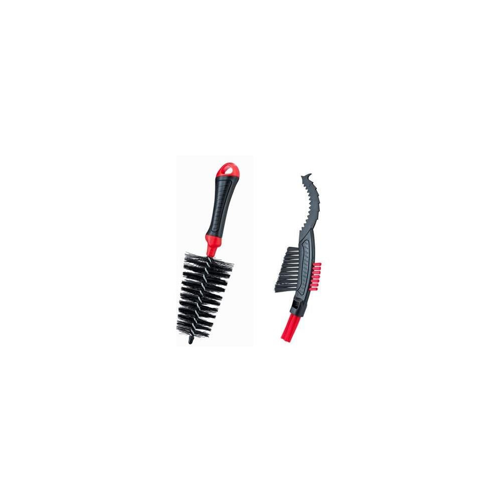 SET 2 CEPILLOS PARA LIMPIENZA DE BICICLETA DIRTWASH WELDTITE