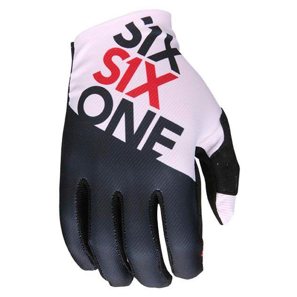GUANTE DE BICICLETA SIXSIXONE RAJI NEGRO/BLANCO XS