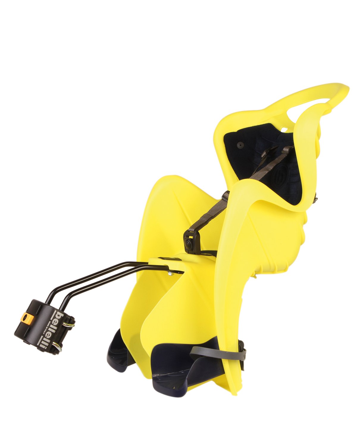SILLA BEBE BELLELLI TRASERA FRAME SYSTEM MR FOX 22KG AMARILLO