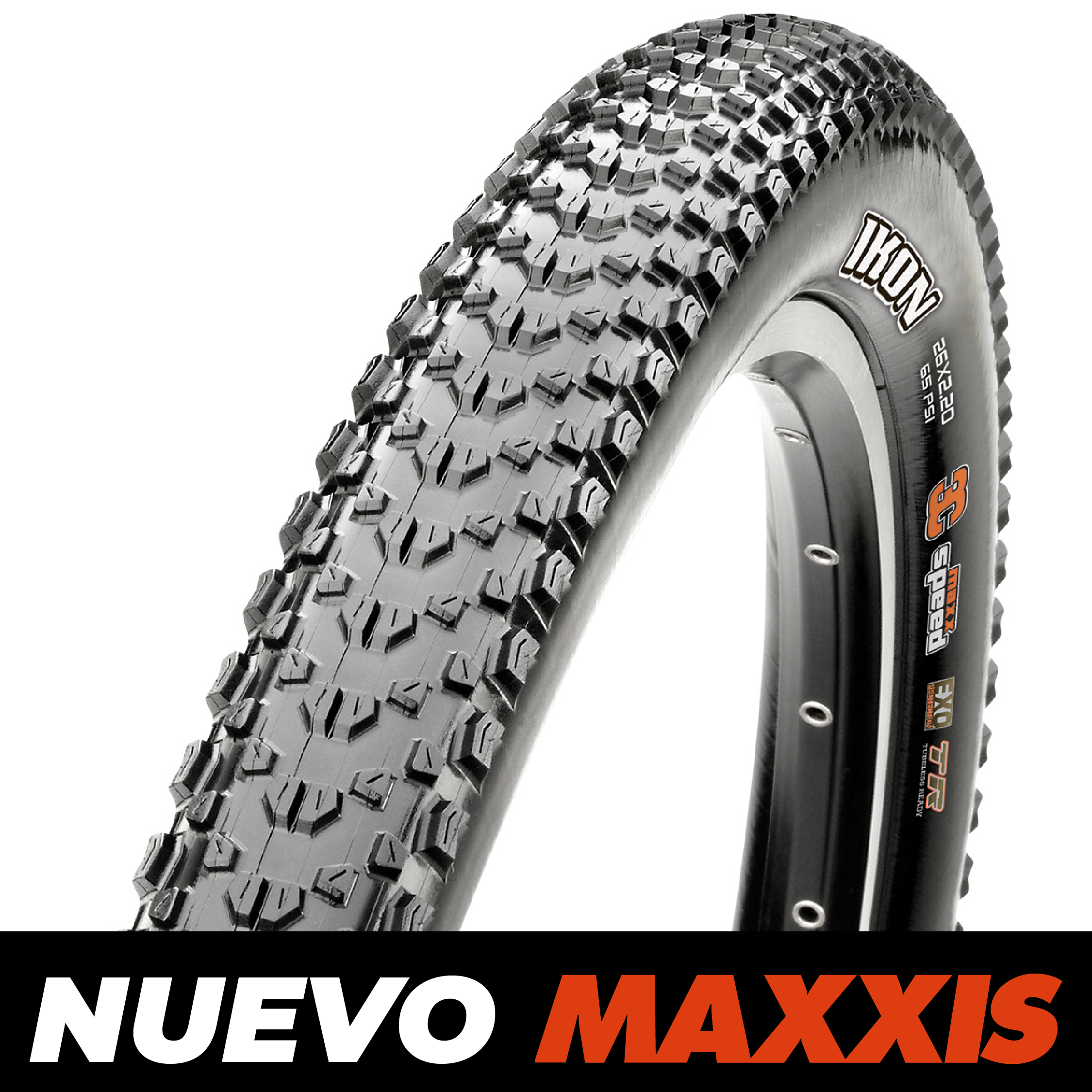 Neumático Maxxis Ikon 27.5X2.35 2x120 TPI 3CS/EXO/TR