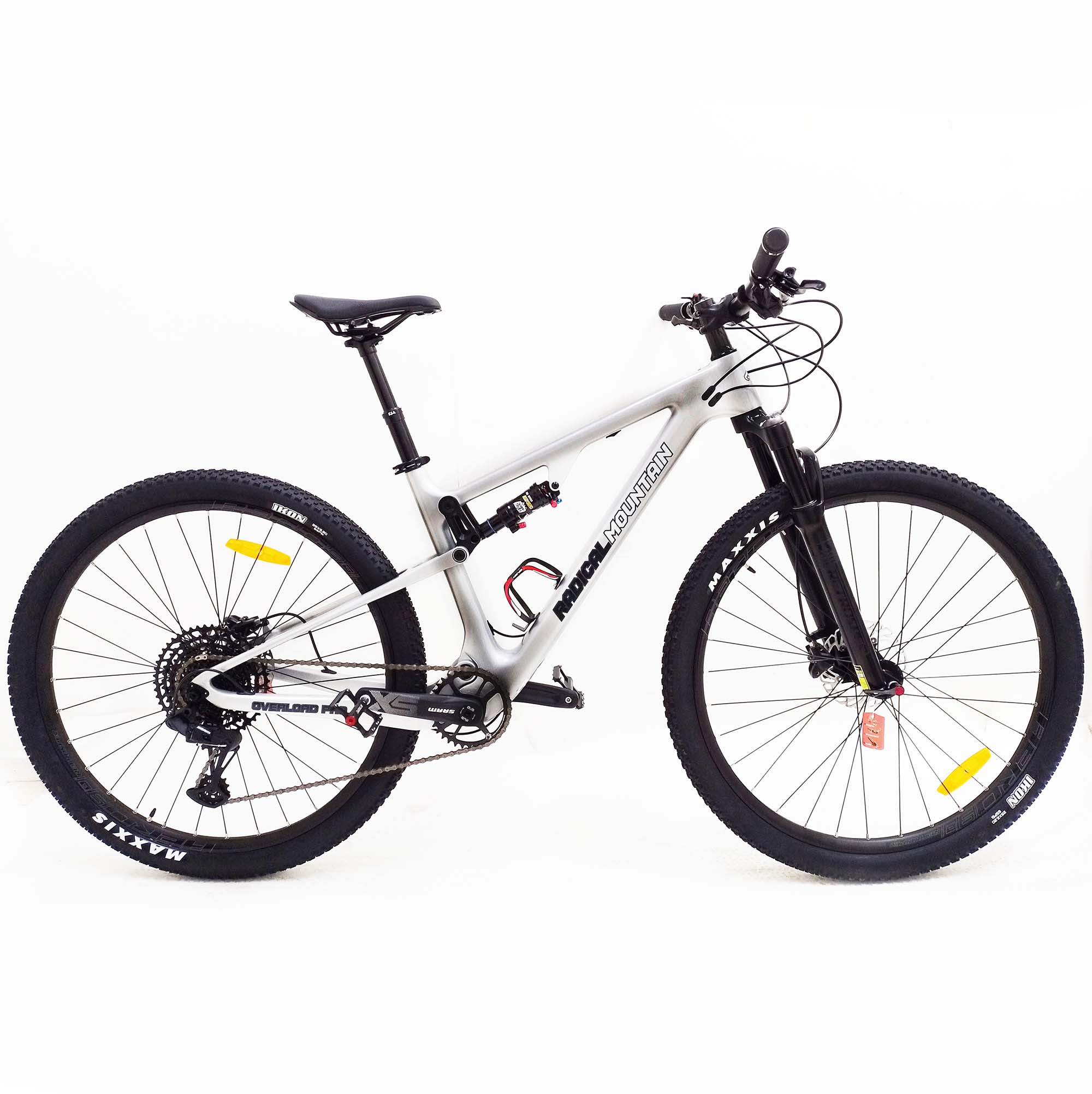 Bicicleta Radical Mountain Suspen Overload Plata 29"*19"