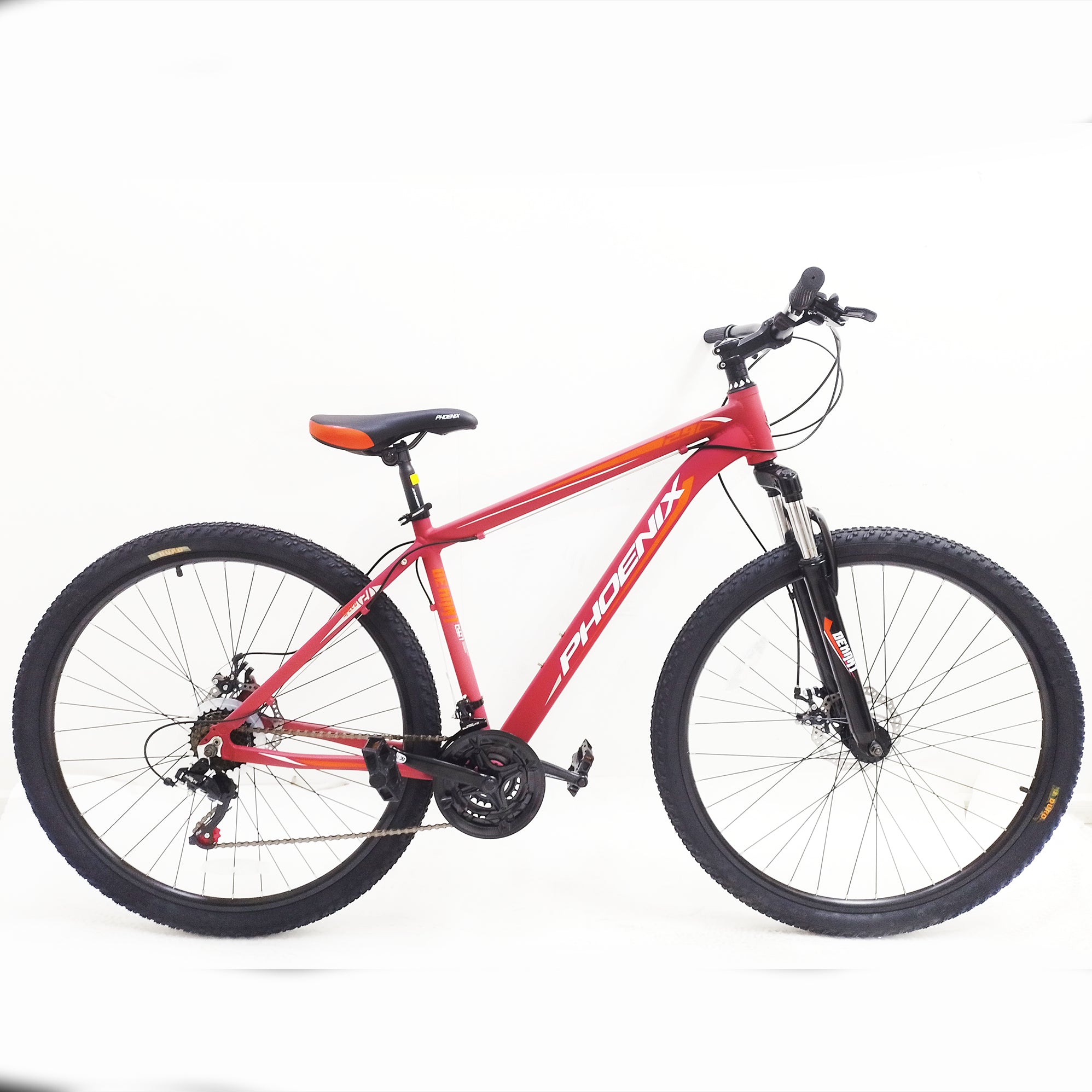 Bicicleta Phoenix 29" Mtb Negra/Roja