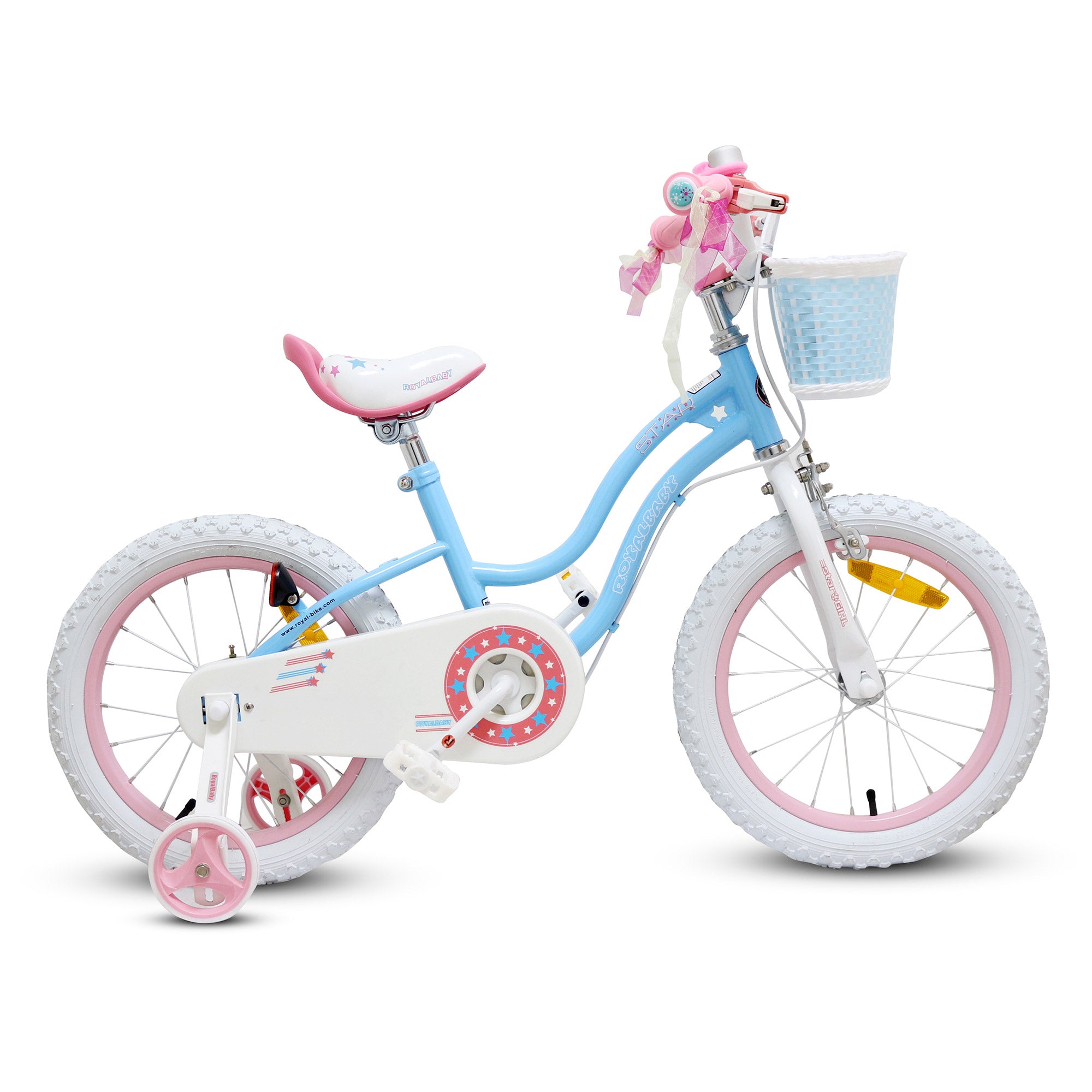 Bicicleta Royal Baby Niña Star aro 16 Azul