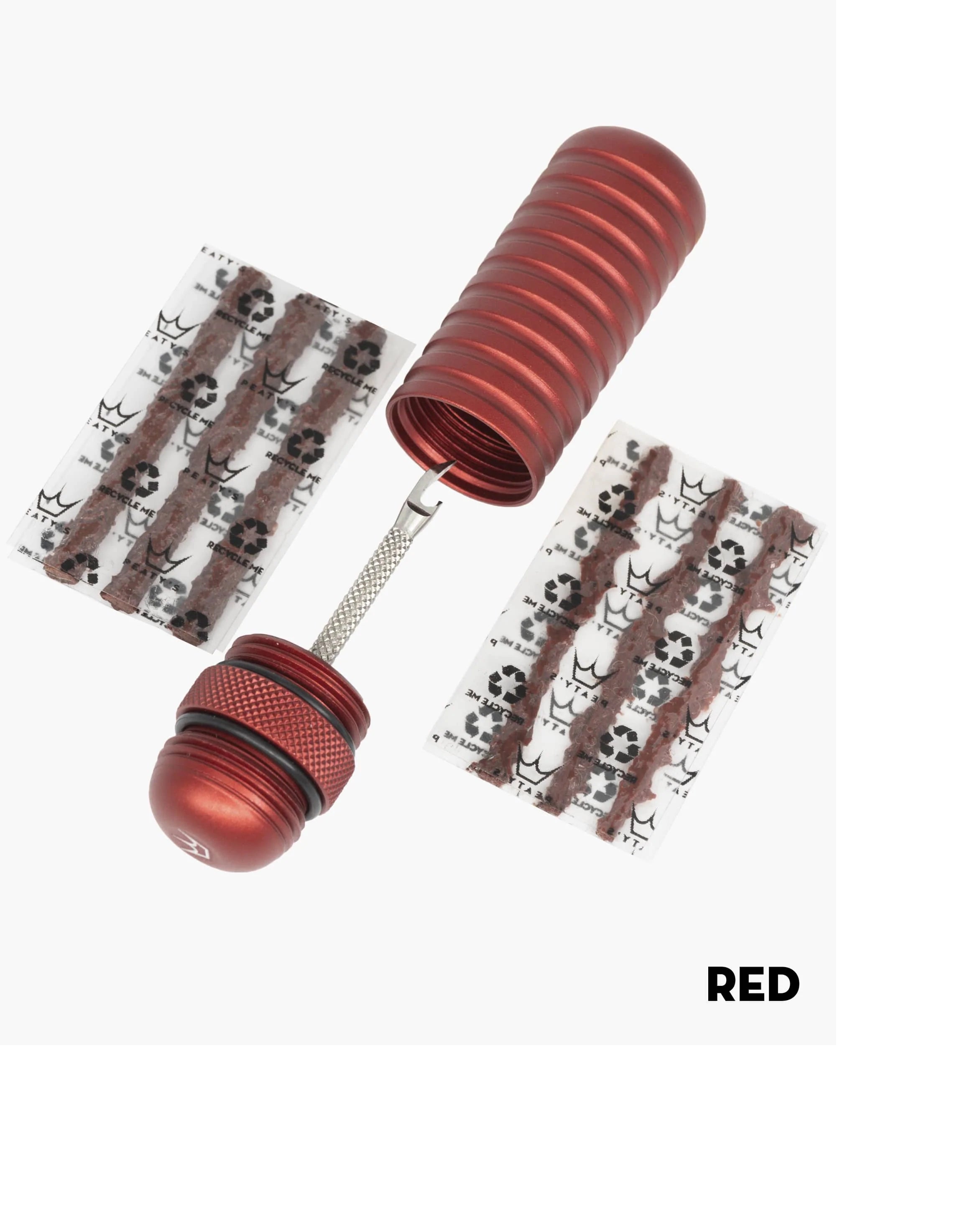 Kit de Reparacion Tubular Holeshot Rojo Peaty´s