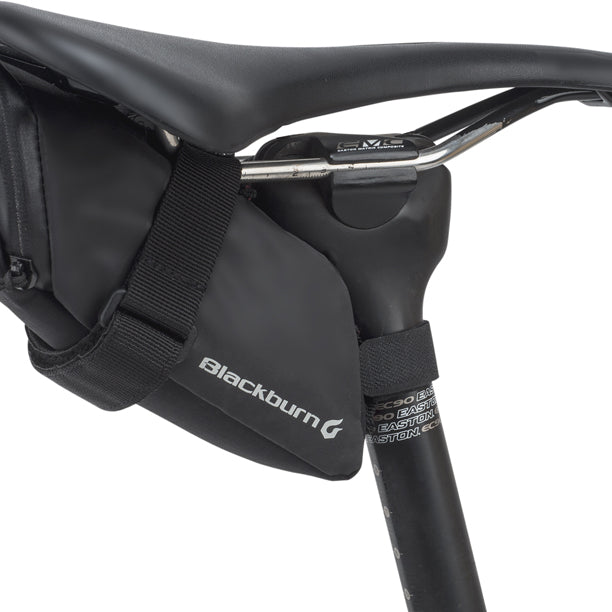 Bolso Bicicleta de Asiento Medio Reflectante Negro Blackburn